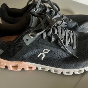On cloud shoes